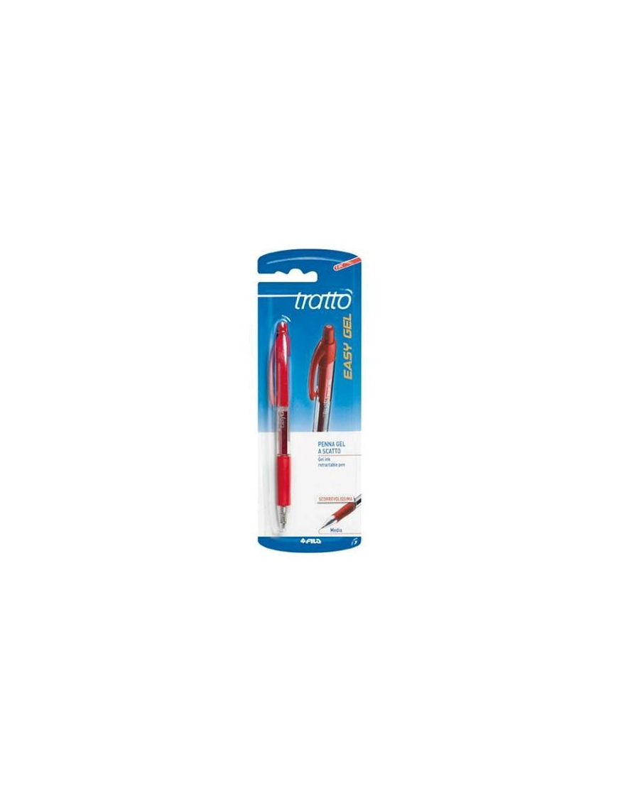 TRATTO EASY PEN RED GEL 035,302