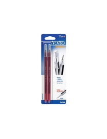TRATTO  BALL RED PENS 2PC 036,902