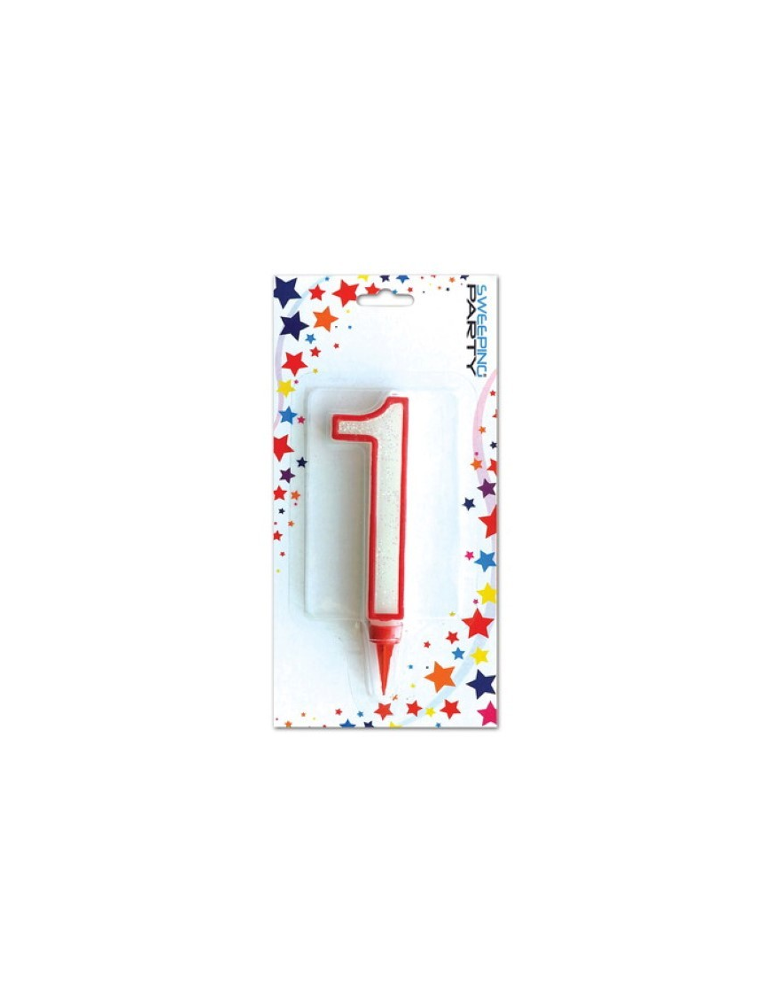 CANDLE NUMERAL GIANT "1" 0262