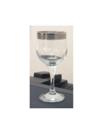 L.B / PLAT. 6 WATER GLASSES C1031 $$