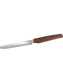 L.GADGET TABLE KNIFE BROWN 6PC