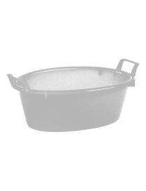 TRAY OVAL 55CM 23LT NEUTRAL