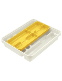CUTLERY HOLDER MIXY WHITE / AMBER 8071122A84