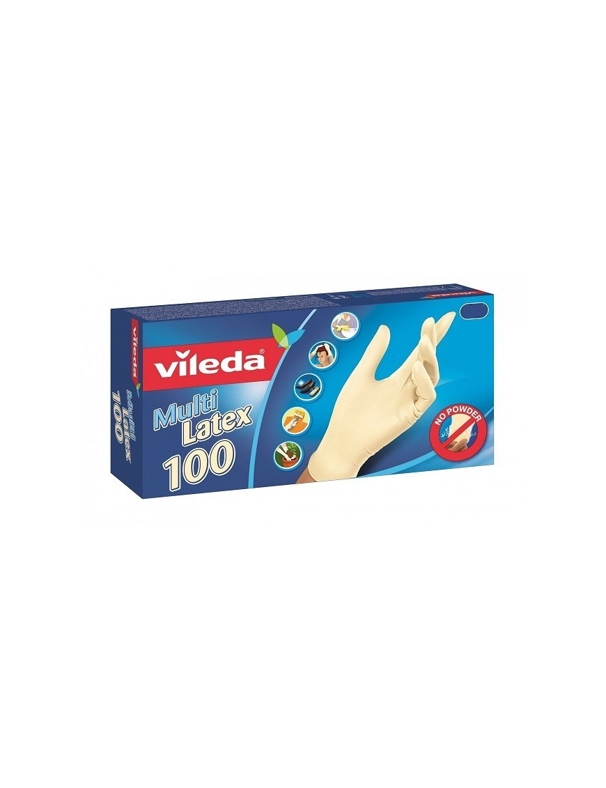 VILEDA GLOVES MULTILATEX 100PC M-L 14608