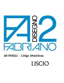FABRIANO F2 BLOCCO 24x33 20fg LIS 062005