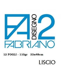 FABRIANO F2 BLOCCO 33x48 12fg LIS 062005