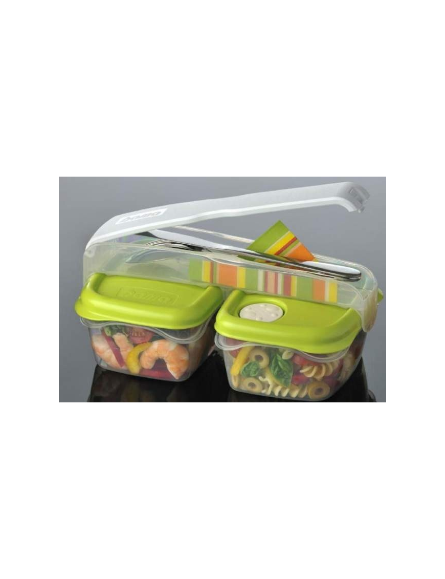 L.BREAK CONTAINERS 2PC + P / CUTLERY 47000