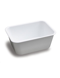 CATERING BASIN WHITE H8X15X20CM 620