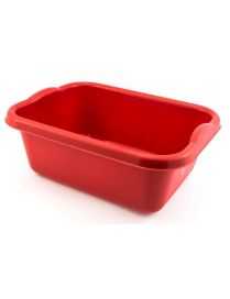 TRAY RECTANG. 14LT RED BF00868