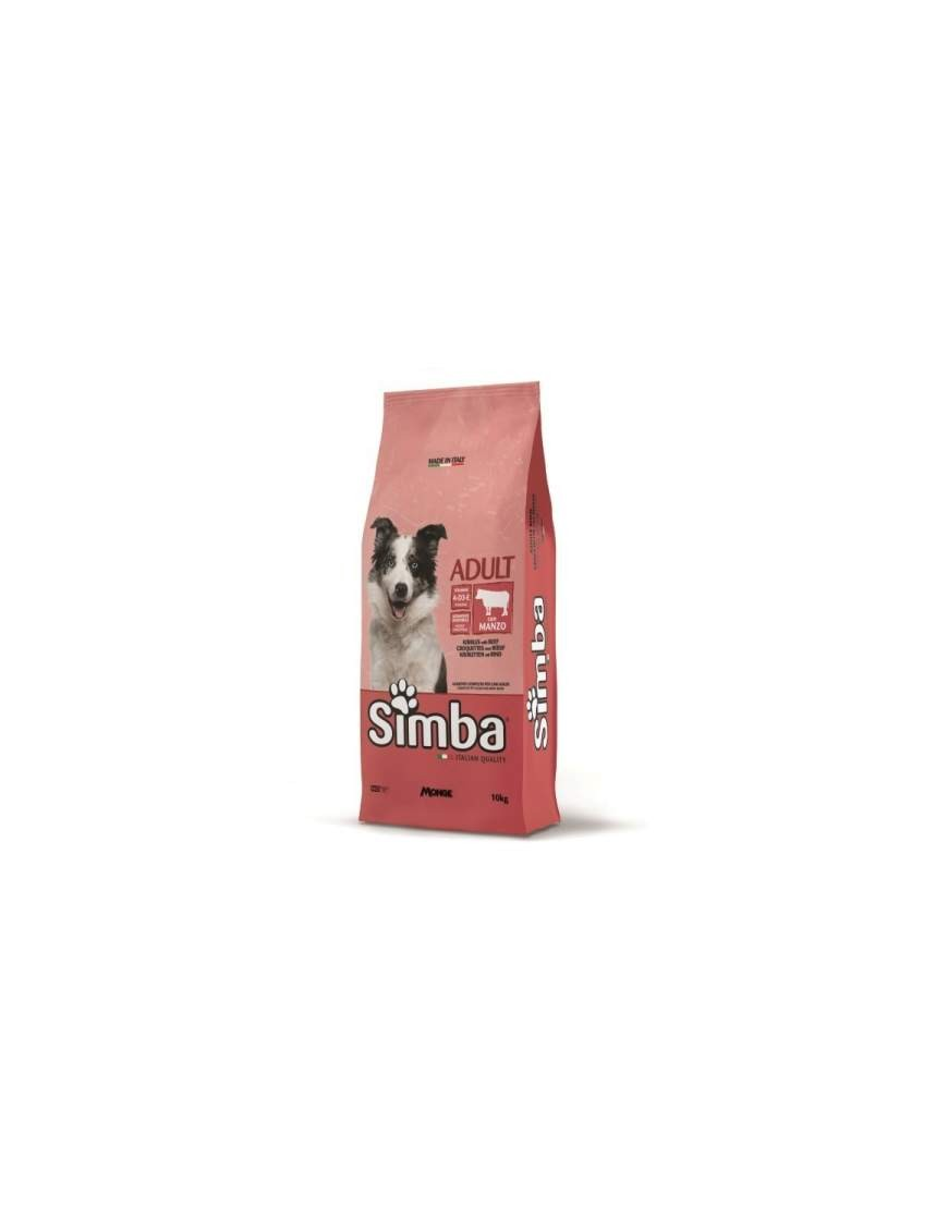 SIMBA CANE SECCO MANZO 10kg