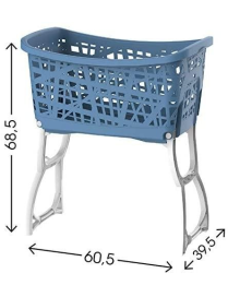 LAUNDRY BASKET STAND UP 73,5X39,5X43 70165
