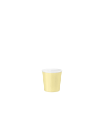 Bormioli Rocco, giallo, Bormioli, aromateca tazza da latte, caffe', 9,5 cl, vetr
