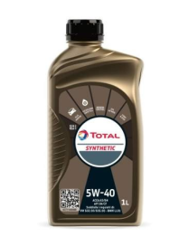 TOTAL OLIO SYNTHETIC 5W40 1lt  0,85kg