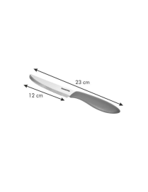EARLY TABLE KNIFE 12CM 6PC WHITE
