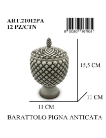 L.PIGNA ANTICATA BARATTOLO 15cm 21012PA