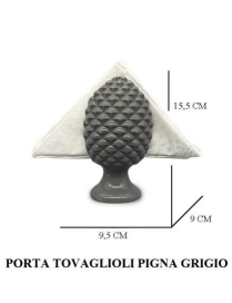 L.PIGNA GRIGIO P/TOVAGLIOLI 15,5cm 21033