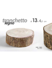 L.GDO TRONCO LEGNO 13x13x4,5cm 744891