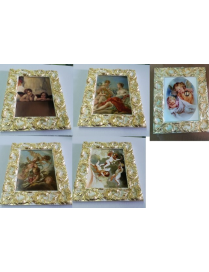 SMALL GOLD SQUARE PAINT. ANGELS