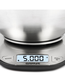 ELECTRIC KITCHEN SCALE. 5KG STAINLESS G20062