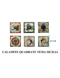 L.SICILIA MAGNETE QUADRO 5,7cm CAL016
