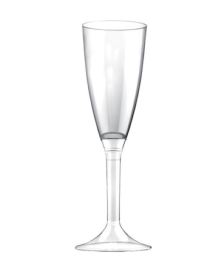 FLUTE GLASSES CLEAR. 6PC MPB7576-21