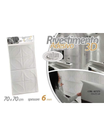 RIVESTIMENTO PARETE 3D 70x70x0,6cm 82727