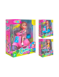 W TOY BAMBOLA CAMI C/SCOOTER-QUAD 41093