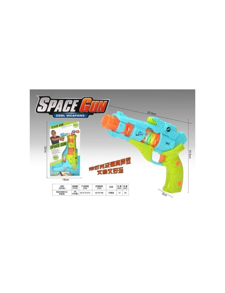 L.   M PISTOLA SPACE GUN C/SUONI 95400