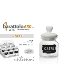 L.VETRO-OYO BARATTOLO CAFFE'  650ml 8590