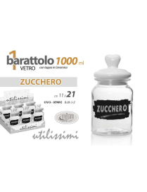 L.VETRO-OYO BARATTOLO ZUCCHERO 1000ml 85