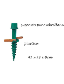 SUPPORTO PORTA OMBRELLONI 42x23x9 CENTIMETRI IN PLASTICA