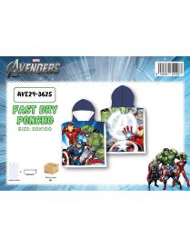 AVENGERS PONCHO MARE 50x100 AVE24-3625
